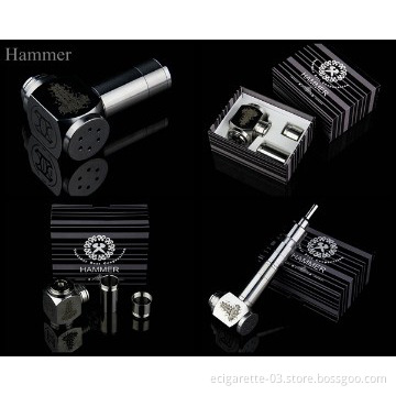 Most popular 18650 mechanical mod hammer e cigarette for distribution